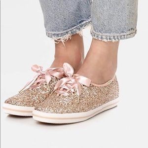 New Keds x Kate Spade New York Glitter Sneakers